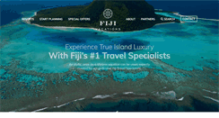 Desktop Screenshot of fijivacations.com